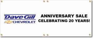 (image for) Dave Gill Chevrolet Banner Logo Left