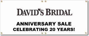 (image for) David\'s Bridal Banner Logo Center