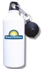 (image for) Days Suites Water Bottle - White