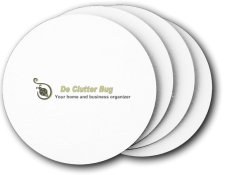 (image for) De Clutter Bug, LLC Coasters (5 Pack)