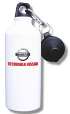 (image for) Decormier Nissan Water Bottle - White