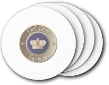 (image for) Del Rey Escrow Coasters (5 Pack)
