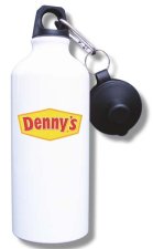 (image for) Denny's Water Bottle - White