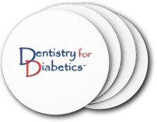 (image for) Dentistry for Diabetics Coasters (5 Pack)
