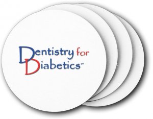 (image for) Dentistry for Diabetics Coasters (5 Pack)