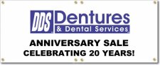 (image for) Dentures and Dental Services Banner Logo Center