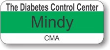 (image for) Diabetes Center White Badge
