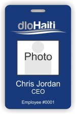 (image for) dloHaiti Photo ID Badge