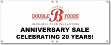 (image for) Double B Foods Inc. Banner Logo Center