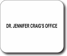 (image for) Dr. Jennifer Craig's Office Mousepad