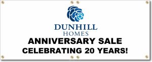 (image for) Dunhill Homes Banner Logo Center