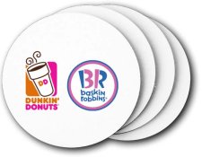 (image for) Dunkin' Brands Coasters (5 Pack)