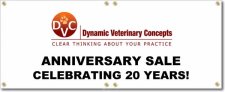 (image for) Dynamic Veterinary Concepts Banner Logo Center
