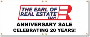 (image for) Earl of Real Estate Team, The Banner Logo Center