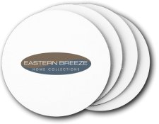 (image for) Eastern Breeze Home Collections Coasters (5 Pack)