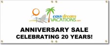 (image for) Easy Dream Vacations Banner Logo Center
