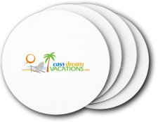 (image for) Easy Dream Vacations Coasters (5 Pack)