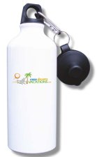 (image for) Easy Dream Vacations Water Bottle - White