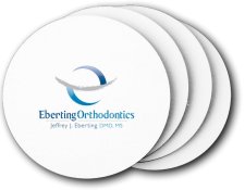 (image for) Eberting Orthodontics Coasters (5 Pack)