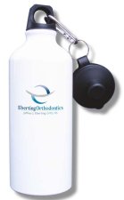 (image for) Eberting Orthodontics Water Bottle - White