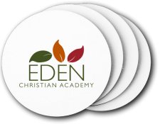 (image for) Eden Christian Academy Coasters (5 Pack)