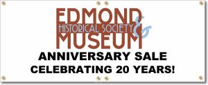 (image for) Edmond Historical Society Banner Logo Center