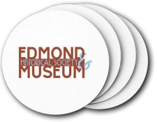 (image for) Edmond Historical Society Coasters (5 Pack)