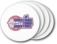 (image for) Educational Travel Adventures Coasters (5 Pack)