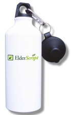 (image for) ElderScript Services Water Bottle - White