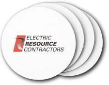 (image for) Electric Resource Contractors Coasters (5 Pack)