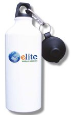 (image for) Elite World Search Water Bottle - White