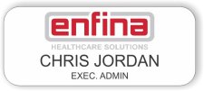 (image for) Enfina Healthcare Solutions White Badge
