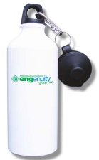 (image for) Engenuity Group, Inc. Water Bottle - White
