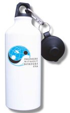 (image for) Engineers Without Borders Water Bottle - White