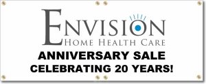 (image for) Envision Home Health Care Banner Logo Center