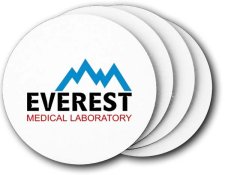 (image for) Everest Medical Laboratory Coasters (5 Pack)