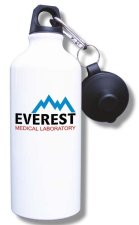 (image for) Everest Medical Laboratory Water Bottle - White