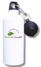 (image for) EverGreen Concepts Water Bottle - White
