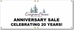 (image for) Evergreen Fitness Banner Logo Center