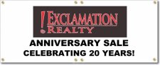 (image for) Exclamation Realty Banner Logo Center