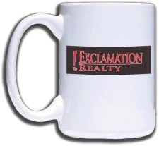 (image for) Exclamation Realty Mug