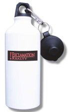 (image for) Exclamation Realty Water Bottle - White