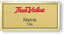 (image for) True Value Gold Executive Name Badge