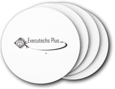 (image for) ExecuTechs Plus, Inc. Coasters (5 Pack)
