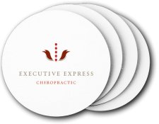 (image for) Executive Express Chiropractic Coasters (5 Pack)