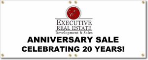 (image for) Executive Real Estate Banner Logo Center