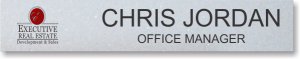 (image for) Executive Real Estate Nameplate