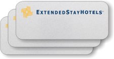 (image for) Extended Stay Hotels Pack of 25 Silver Logo Only Badges
