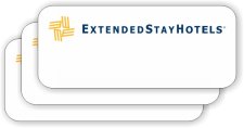 (image for) Extended Stay Hotels Pack of 25 White Logo Only Badges
