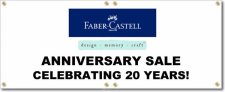 (image for) Faber-Castell Banner Logo Center